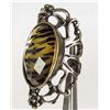 Image 1 : 645 - ORNATE ZEBRA STONE RING