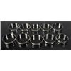 Image 1 : 1174 - LOT OF 10 SILVER RINGS - MARKED 925