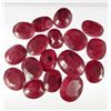 Image 1 : 659 - LOT OF 158.1 NATURAL RUBY GEMSTONES