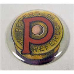 1401 - PETERS CARTRIDGES ADVERTISING POCKET MIRROR