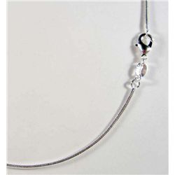 848 - SILVER 18" SNAKE CHAIN - MARKED 925