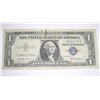 Image 1 : 1957 $1 SILVER CERTIFICATE U.S. BILL SERIAL # T28802078A *PLEASE LOOK AT PIC TO DETERMINE GRADE*!