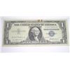 Image 1 : 1957 $1 SILVER CERTIFICATE U.S. BILL SERIAL # S16174821A *PLEASE LOOK AT PIC TO DETERMINE GRADE*!