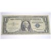Image 1 : 1957 $1 SILVER CERTIFICATE U.S. BILL SERIAL # U50906338A *PLEASE LOOK AT PIC TO DETERMINE GRADE*!