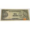 Image 1 : 1940'S JAPANESE OCCUPATIONAL 10 TEN PESOS BILL SERIAL # 0832314