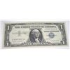 Image 1 : 1957 SERIES A $1 SILVER CERTIFICATE BILL SERIAL # G89878823A *NICE BILL PLEASE LOOK AT PICTURE TO DE