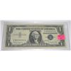 Image 1 : 1957 SERIES B $1 SILVER CERTIFICATE BILL SERIAL # X96250291A *EXTREMELY RARE EXTRA FINE HIGH GRADE*!