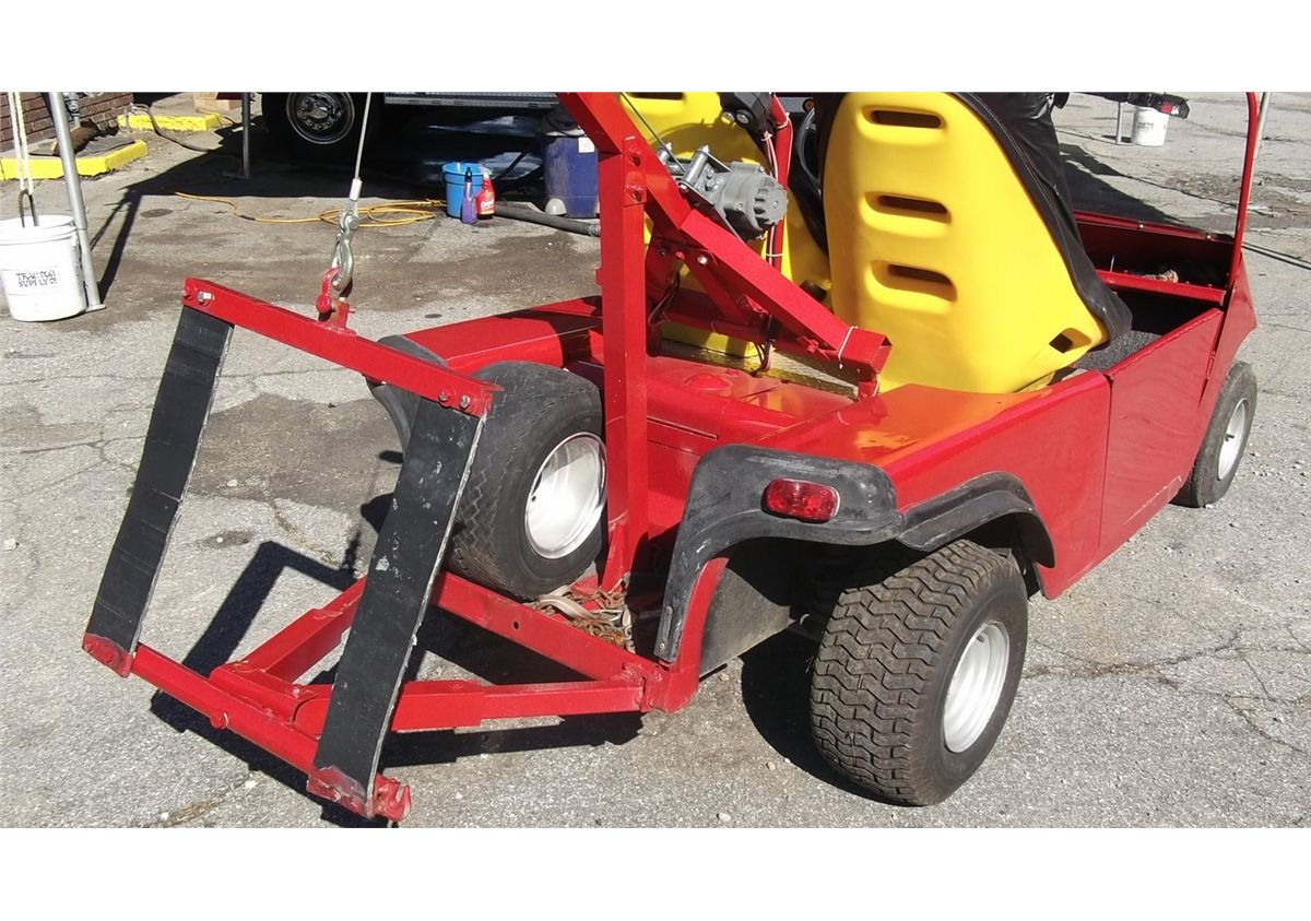 Tow Truck Golf Cart
