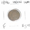 Image 1 : 1896 INDIAN HEAD PENNY RED BOOK VALUE IS $5.00 *FINE GRADE*!!