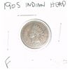 Image 1 : 1905 INDIAN HEAD PENNY RED BOOK VALUE IS $5.00 *NICE COIN - FINE GRADE*!!