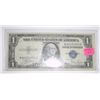 Image 1 : 1935 C SERIES $1 SILVER CERTIFICATE BILL SERIAL # M80153371D *EXTREMELY RARE EXTRA FINE HIGH GRADE*!