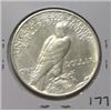 Image 2 : 1927-D PEACE SILVER DOLLAR RED BOOK VALUE IS $1400.00 *EXTREMELY RARE KEY DATE MS-64 HIGH GRADE*!!