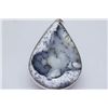 Image 1 : NATURAL 161.00 CTW SEMIPRECIOUS OVAL PENDANT .925 STERL