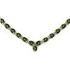 Image 1 : NATURAL 22.00 CTW PERIDOT NECKLACE .925 STERLING SILVER