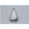 Image 1 : NATURAL 46.00 CTW SEMIPRECIOUS OVAL PENDANT .925 STERLI