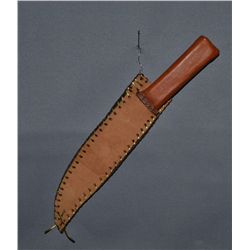 Western knife and sheath