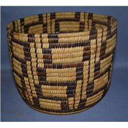 Papago basketry cylinder