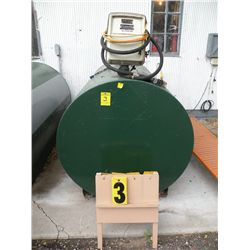 500 gal fuel tank w/ electric pump