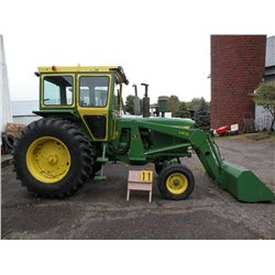 John Deere 4010 tractor, SN# 21T2413 3pt, Cozy cab, 145 all hyd loader, 96" bucket, 18.4 - 38 rubber