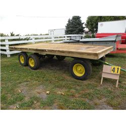8 x 16 wagon on 6 wheel trailer