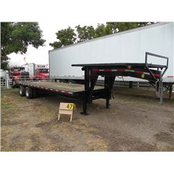 1995 Star Gooseneck trailer 96" x 22ft + 5ft tail, 8ft top deck, Vin # 13YFS0820C056949 Unable to ve