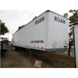 1995 Fruehauf Vab trailer 102 x 48ft SN#1H2VO4821SE030222