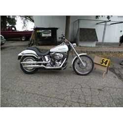 2005 Harley Davidson Softtail Duece  fuel injected, chrome front end, 3337 miles  SN#1HD1JBB135Y0423