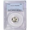 1943 MERCURY DIME PCGS MS-65FB