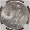 Image 3 : 1926 Peace $ NGC64  SCARCE DATE  Est  $100-$125