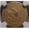 Image 3 : 1861  $5 gold  NGC XF clnd
