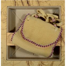 2004 LEWIS AND CLARK COIN AND POUCH SET. POUCH MADE BY, WYNONA MEDICINE