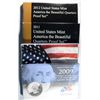 Image 1 : 2009. 2010. 2011, AND 2012 U.S. MINT  PROOF QUARTER SETS, ALL ORIGINAL PACKAGING