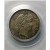 Image 2 : 1901 BARBER DIME PCGS MS64 SUPERB COLOR!