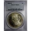 1884-O MORGAN DOLLAR PCGS MS 64 +