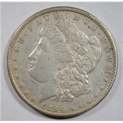 1894-O MORGAN DOLLAR ORIGINAL, AU