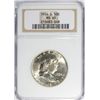 Image 1 : 1954-D FRANKLIN HALF DOLLAR NGC MS 65