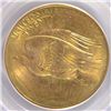 Image 3 : 1908 $20 NO MOTTO ST. GAUDENS GOLD PCGS MS-64