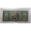 Image 2 : $1 ORIGINAL SERIES National Bank note MILFORD MA chartered in 1865  RARE RARE