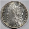 1889-S MORGAN SILVER DOLLAR, CHOICE GEM BU