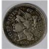 Image 2 : 1879 THREE CENT NICKEL VF-XF