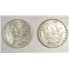 Image 1 : 1883 and 1898 Morgan $probably were at least XF but hairlined