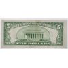 Image 2 : 1934A  $5 silver certificate  STAR NOTE  RARE RARE VF  EST $225-$250