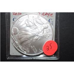 2010 US Silver American Eagle $1; 1 Oz. Fine Silver; EST. $35-40