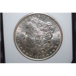 1900-O US Silver Morgan $1; NGC Graded MS63; EST. $55-70