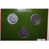 Image 2 : 1943 US Wartime Steel Cent Coin Set With History; Lot of 3 Coins; EST. $3-6