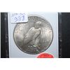 Image 2 : 1928 US Peace $1; MCPCG Graded EF40; EST. $375-425