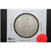 Image 1 : 1971-J German 5 Deutsche Mark Foreign Coin; .2250 ASW; EST. $10-15