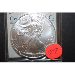 2011 US Silver American Eagle $1; 1 Oz. Fine Silver; EST. $35-40