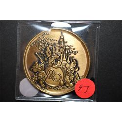 1971-1991 Walt Disney World 20 Year Anniversary Token; EST. $5-10