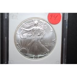 2003 US Silver American Eagle $1; TGS Graded MS67; EST. $40-60